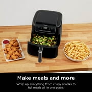 Ninja Air Fryer Pro XL 5-Qt, 3-in-1, 400°F Air Crisp Technology, Nonstick Crisper Plate, AF140 Black