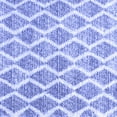 thumbnail image 1 of Ahgly Company Indoor Square Abstract Blue Contemporary Area Rugs, 6' Square, 1 of 4