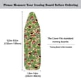 thumbnail image 6 of Ironing Board Protector Cover 15x54 Inch Elastic Edge Mushroom Pattern Design Hook and Loop Fastener Straps One-Piece Cover with Elastic Border, 6 of 6