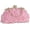 Pink, variant on Floral Lace Evening Clutch Purse, Rose Wedding Handbag with Chain Strap, Bridesmaid Dress Bag