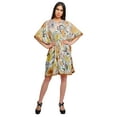 thumbnail image 3 of Moomaya Short Caftan Cover Up Dress Printed Women Kaftan Beachwear Cover Up, 3 of 6