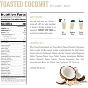 Isopure Low Carb 100% Pure Whey Isolate Protein Powder, Lactose Free, Gluten Free, With Vitamins, Toasted Coconut, 25g Protein Per Serving, 3 Lbs, 42 Servings (Packaging May Vary)