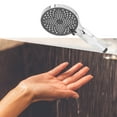 thumbnail image 4 of Cabezal de Ducha de Mano Alta Presión G1/2 Rosca ABS Con Ducha Electrochada Para Baño Para Baño, 4 of 7