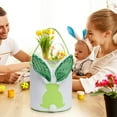 thumbnail image 2 of Easter Basket Stuffers Luminous Easter Decorations Easter Eggs Carrying Baskets Easter Buckets Candy Gift Bags., 2 of 6