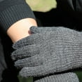 thumbnail image 3 of qolati Winter Gloves for Women Men Thermal Knit Elastic Soft Warm Touchscreen Gloves for Outdoor Cold Weather, 3 of 4