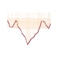 thumbnail image 4 of BUFANDAS DE CHIFFON PLEATADAS PARA MUJER INSPIRADAS, CON TRIM DE COLOR CONTRASTANTE, SEMI TRANSLUCIDAS Y ELÁSTICAS, BUFANDA DE CUELLO NECKERCHIEF 43.3x19.7" BEIGE, 4 of 5
