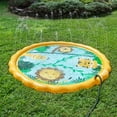 thumbnail image 3 of Swim Central Inflatable Safari Children's Sprinkler Mat - 60", 3 of 6