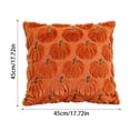 thumbnail image 3 of Pumpkin Throw Pillow 18 X 18 Inch Orange Plush Fall Decorative Pillow for Autumn Harvest Thanksgiving Home Couch Bedroom Living Room Decor, 3 of 8