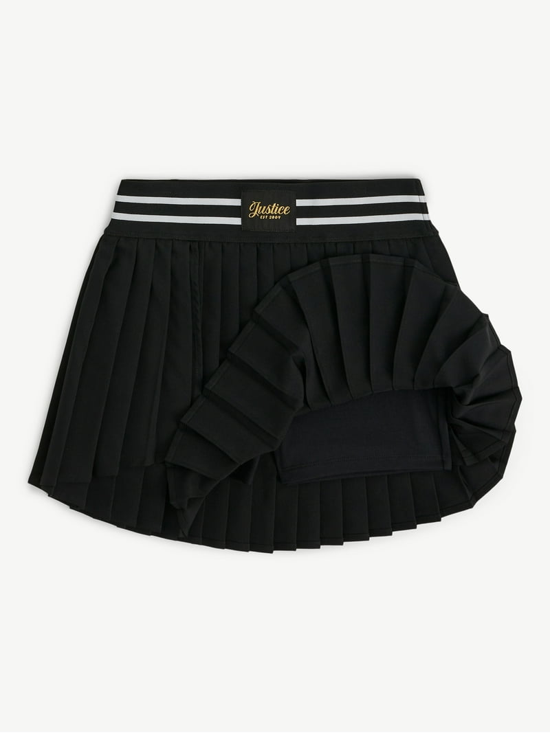 Justice Girls Pleated Active Skort, Sizes XS - XLP - Walmart.com