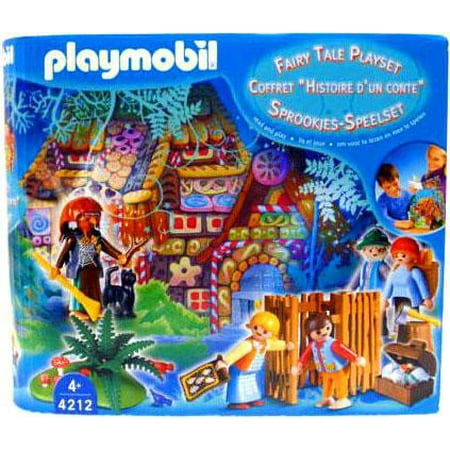 Set Playmobil Hansel Y Gretel - Con Escenario Y Libro De Cuento, Para Niños Mayores De 4 Años