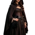 thumbnail image 7 of Gtoiithly Medieval Belt&Pouch Faux Leather Pirate Waist Bag for Larp Retro Viking Costume Medieval Belt Black-2 One Size, 7 of 7