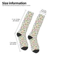thumbnail image 2 of Naloa Rabbit And Butterfly Thigh High Socks Extra Long Stretchy Sock Women Over Knee High Opaque Stocking Daily Wear, 2 of 6