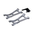 thumbnail image 2 of Armero trasero del automóvil RC, aluminio, fácil de instalar accesorio de automóvil RC resistente RC Brazo de brazo RC para 16207 16208 1:16 CAR RC Color de titanio, 2 of 8