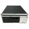 thumbnail image 3 of CheckOutStore Black Aluminum CD/DVD Hanging Sleeves Storage Box (Holds Up to 1000 Discs), 3 of 5