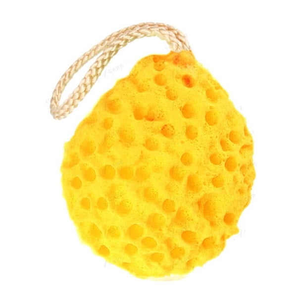 Esponja para ducha Bearachild Accesorios de baño color amarillo