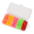thumbnail image 2 of 100 Uds 5 colores PVC maíz Artificial cebos de pesca suaves sabor carpa Señuelos conjunto Kit de accesorios NikouMX Deportes, 2 of 8