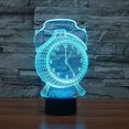 thumbnail image 2 of ATTOE 3D Illusion Lamp Eiffel Tower LED Night Light Touch Control 7 Colors Changing Table Lamp Bedroom Bedside Decor Lighting Christmas Birthdays Gifts for Boys Girls Toys, 2 of 5