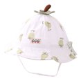 thumbnail image 2 of 44-50 cm circunferencia del sombrero sombrero de bebé para niños sombrilla de verano protector solar transpirable sombrero de sol fino ala grande lindo sombrero de pescador de frutas, 2 of 6