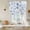 RoyalBlue, variant on Navy Blue Coastal Balloon Curtains for Living Room/French Door, Nautical Ocean Shell Starfish Sea Tie Up Curtains 63 Inch Length Energy Saving Kitchen Curtains Shades for Windows 42"x63"