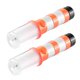 thumbnail image 5 of Led Road Security Flashing Flare Emergency Sos Flash Flare Light Para Advertencias De Tráfico/Barricadas/Camping/Senderismo/Pesca/Rescate De Campo Con 2 Bases Magnéticas/2 Soportes 2Pcs 3-Light Mode sonducket HA020451-00, 5 of 5