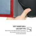 thumbnail image 5 of For Xiaomi Redmi Note 14 4G (164.84mm) Case Zipper Pocket PU Leather Wallet Flip Phone Cover - Black, 5 of 5