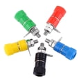 thumbnail image 1 of Hilitand Quality Alloy Binding Post Connector, Binding Post, For Loudspeakers Audio Amplifiers, 1 of 8