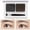C, variant on Two-Color Eyebrow Powder - Waterproof Sweat-Proof 0.88oz, Smooth Fine Pigment, Natural Long-Lasting Makeup, Professional Brow Kit, Travel-Friendly, Matte and Shimmer, Women 1PC*2