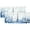 Pattern-4, variant on Cherry Blossom Valance Rod Pocket Window Curtain for Kitchen Plum Flower Eiffel Tower Romantic Privacy Window Valances for Living Room Kitchen 54 by 18 in, 2 Panel
