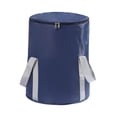 thumbnail image 2 of Bolsa de lavado de pies plegable con bolsa de almacenamiento, lavabo al aire libre, bañera impermeable, cubo de de pies portátil multifuncional Azul oscuro Yinane Cubo para remojar los pies, 2 of 8