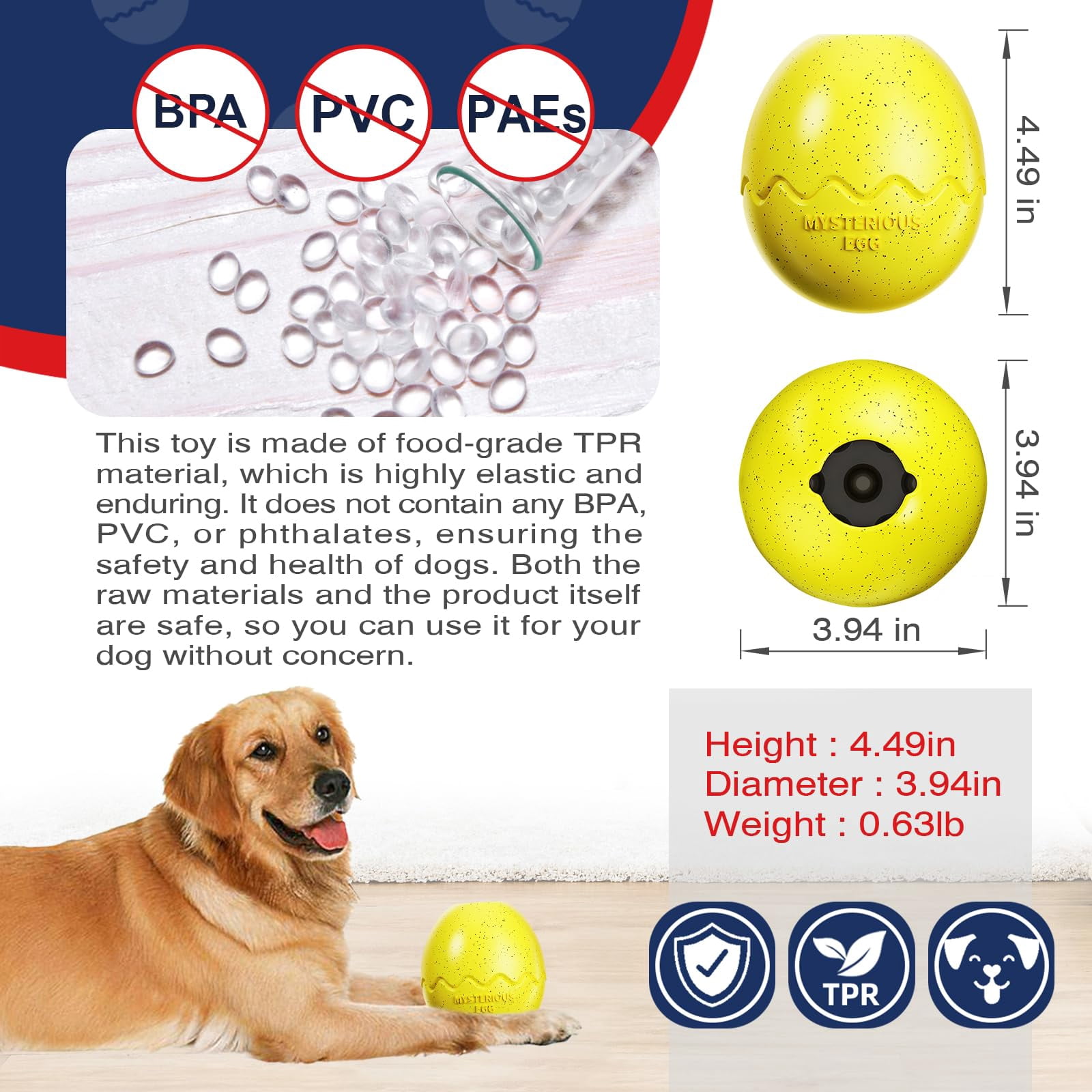 Dog Chew Toys for Aggressive-Chewers - Indestructible Dog Toy for Aggressive Chewer,Tough Chew Toys for Dogs (Rubber red Shoe)