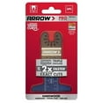 thumbnail image 3 of Arrow OSC105-3 Japanese Tooth Tough Curve Wood Oscillating Tool Blade for Hardwood, PVC, Drywall, Universal, Fits Most Multitools, 2-1/2 inch, 3-Pack, 3 of 3