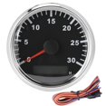 thumbnail image 2 of Hilitand Tachometer,3000 RPM Tachometer,85mm / 3.3in Boat Tachometer Sensor IP67 Tacho Gauge 12V / 24V Red Light With LCD Display Service Hour Meter 3000 RPM, 2 of 8