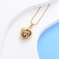 thumbnail image 3 of Crystal Cremation Jewelry Dolphin Heart Urn Necklace for Ashes for Women Crystal Heart Urn Locket Pendant Memorial Ashes Keepsake Necklace, 3 of 7