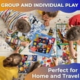 thumbnail image 6 of Quokka 48-Piece Magnetic Puzzles – Space & Dino Travel Game for Kids, Learning Toy for Ages 3-6, 6 of 8