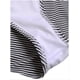 thumbnail image 5 of Ropa de talla grande Conjunto de bikini de cintura alta para mujer Trajes de baño de bikini de cuello alto de dos piezas para mujer Trajes de baño modestos,Stripe-M-Stripe-M oso de fresa Electrónica, 5 of 5