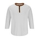 thumbnail image 4 of pstuiky camisetas de hombre, Camisa de manga corta de color liso para hombre, camiseta de manga corta, camisa de manga corta con cuello abotonado. camisetas de hombre s, 4 of 5