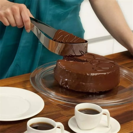 

Christmas decorations Clearance Cake Decorating Supplies New Cake Pie Sheet Guide Cutter Server Bread Slice Kitchen Gadget