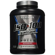 Dymatize ISO-100 Hydrolyzed 100% Whey Protein Isolate - Strawberry 3 LBS