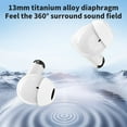 thumbnail image 6 of xjwjuw Bluetooth Earbuds, True Wireless Stereo, HiFi Sound, Smart Noise Reduction, IPX4 Water-Resistant, Long Battery Life, Magnetic Charging Case, Running, Fitness, Outdoor Use, 6 of 7