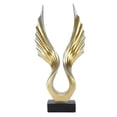 thumbnail image 1 of Esculturas De Arte, Estatuilla Tallada En Resina, Adorno De Mesa, Tipo Ala Dorada, Esculturas De Resina Modernas, Escultura De Ala Abstracta Antideslizante, Estatua De Resina Para, 1 of 8