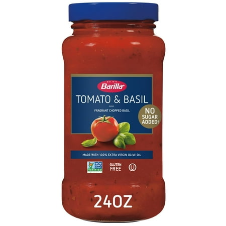 BARILLA, PASTA SAUCE, TOMATO & BASIL