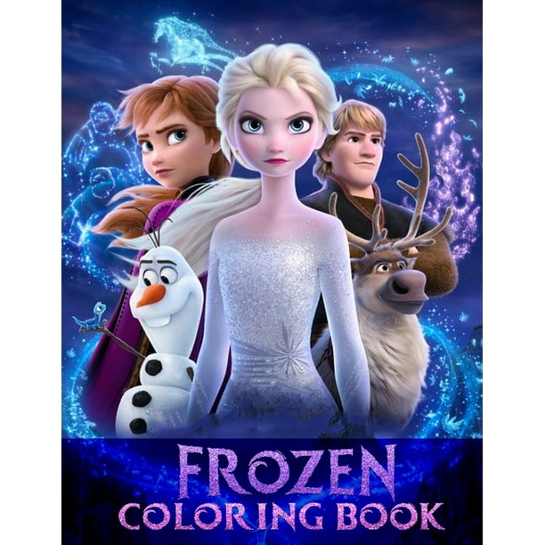 Frozen Coloring Book : magic ink coloring books for kids (Paperback ...