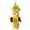 O41# Yellow, variant on Bird Toys for Parrot,Hanging Colorful Wood Blocks Pine Cones Parakeet Chew Foraging Toy for Beak-Grinding, Cage Accessories for Small to Medium Budgies, Cockatiels, Caiques, Conures,Yellow