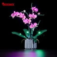 thumbnail image 3 of BRIKSMAX Led Light Kit for Legos Creator Expert Orchid 10311 Plant Decor Building Set for Adults(Not Include the Building Model), 3 of 10
