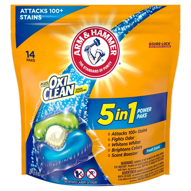 Church & Dwight Arm and Hammer Plus OxiClean Fresh Scent Laundry