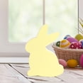 thumbnail image 6 of kowaku Easter Bunny Decorations Bunny Table Decor Party Rabbit Figurine Rabbit Sculpture for Indoor Housewarming Cabinet Office Desk Light Yellow, 6 of 9
