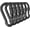 5cm 6-Pack Black, variant on Black & Silver Heavy Duty Bushcraft Locking Thumb Screw Closure Zinc-Galvanized Steel Carabiner Spring Snap Clip Link Hooks 200-400lb Load. 6 & 12 Packs