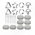 thumbnail image 1 of Cookie Cutter Set with Tin Box and Needle - 24 Pieces for Creative Baking Fun, 1 of 4