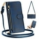 thumbnail image 4 of Funda para Samsung Galaxy A51 4G Cartera de Mano con Cremallera y Correa Cruzada Desmontable, 4 of 5