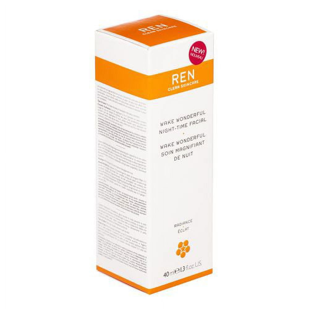 REN Skincare Wake Wonderful Night-Time Facial Cream, 1.3 Oz